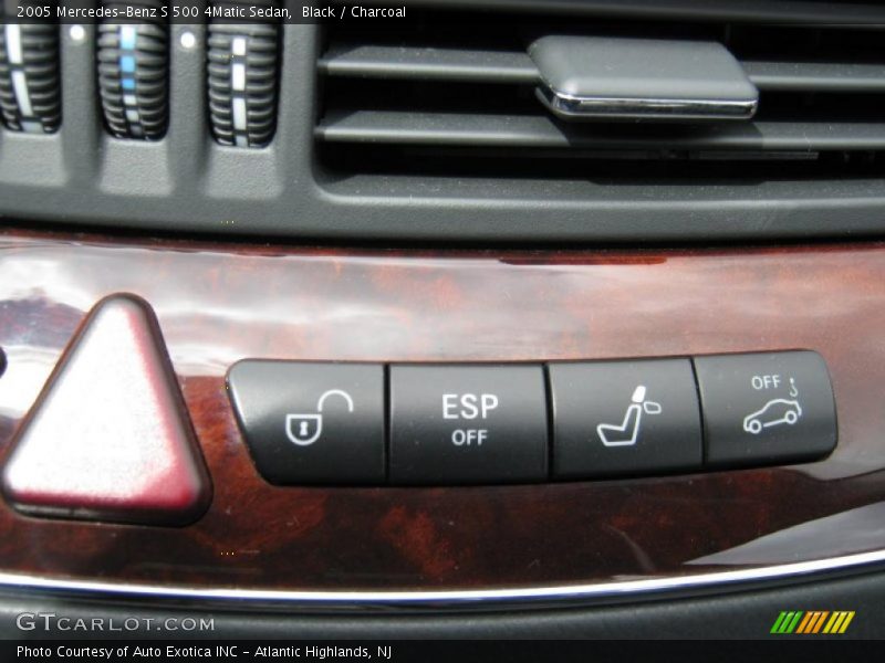 Black / Charcoal 2005 Mercedes-Benz S 500 4Matic Sedan