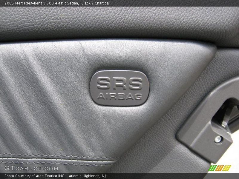 Black / Charcoal 2005 Mercedes-Benz S 500 4Matic Sedan