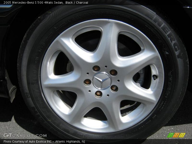 Black / Charcoal 2005 Mercedes-Benz S 500 4Matic Sedan