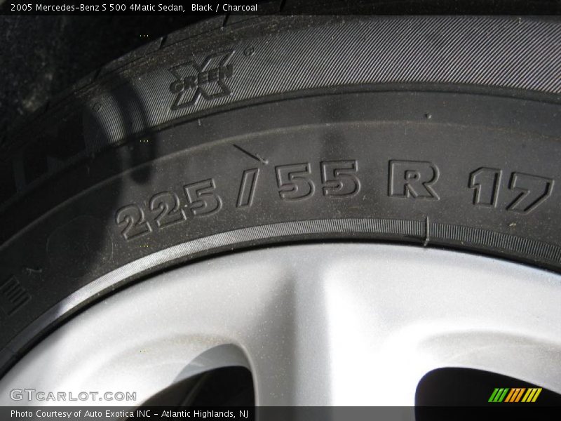 Black / Charcoal 2005 Mercedes-Benz S 500 4Matic Sedan