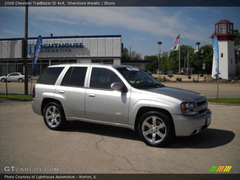 Silverstone Metallic / Ebony 2008 Chevrolet TrailBlazer SS 4x4