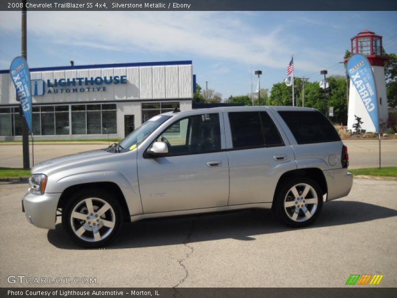 Silverstone Metallic / Ebony 2008 Chevrolet TrailBlazer SS 4x4