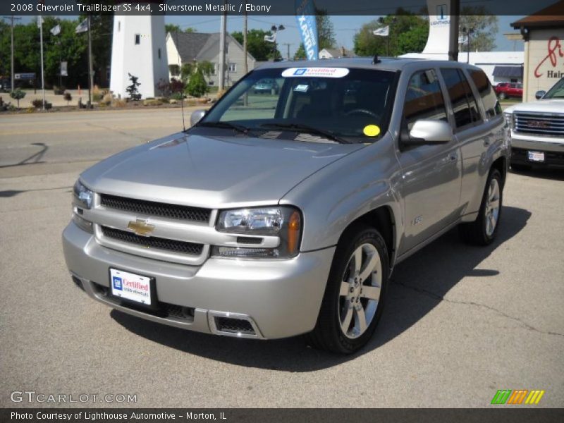 Silverstone Metallic / Ebony 2008 Chevrolet TrailBlazer SS 4x4