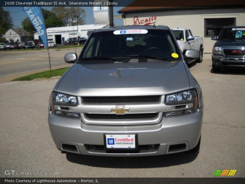 Silverstone Metallic / Ebony 2008 Chevrolet TrailBlazer SS 4x4