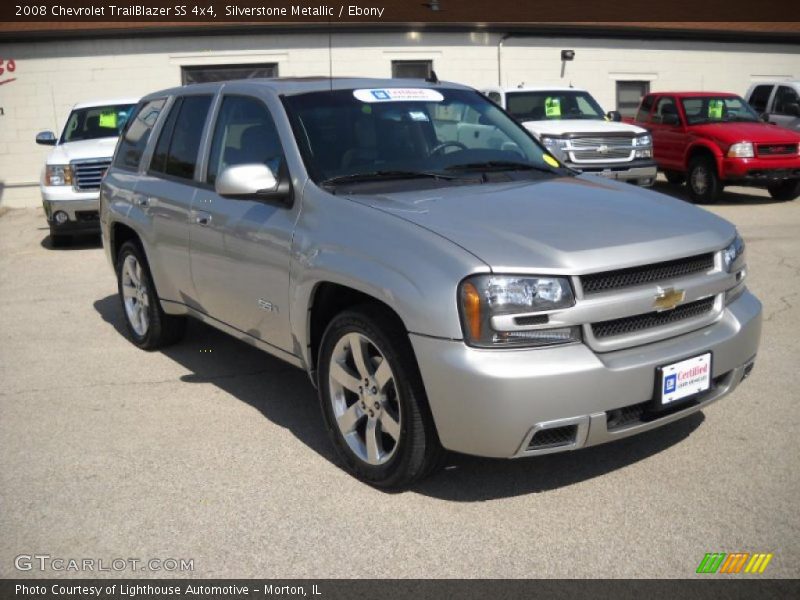 Silverstone Metallic / Ebony 2008 Chevrolet TrailBlazer SS 4x4