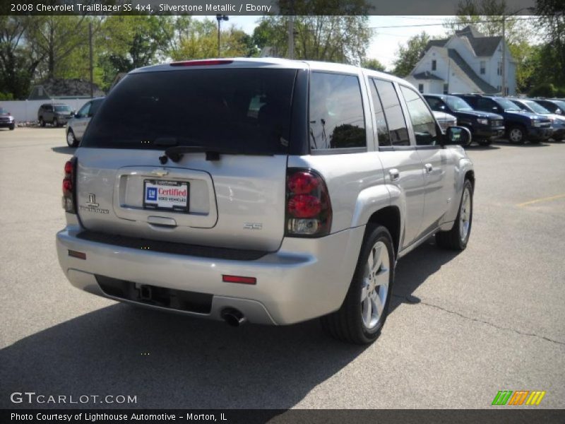 Silverstone Metallic / Ebony 2008 Chevrolet TrailBlazer SS 4x4