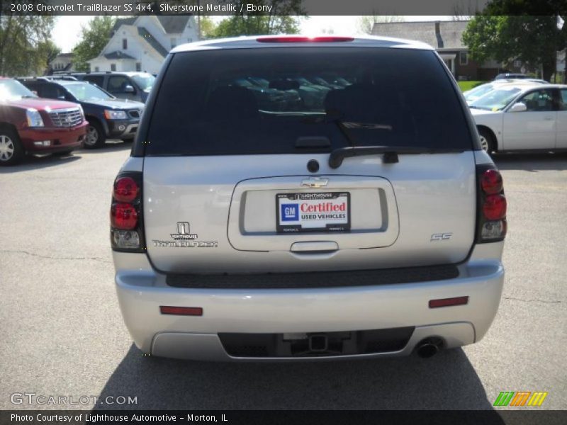 Silverstone Metallic / Ebony 2008 Chevrolet TrailBlazer SS 4x4