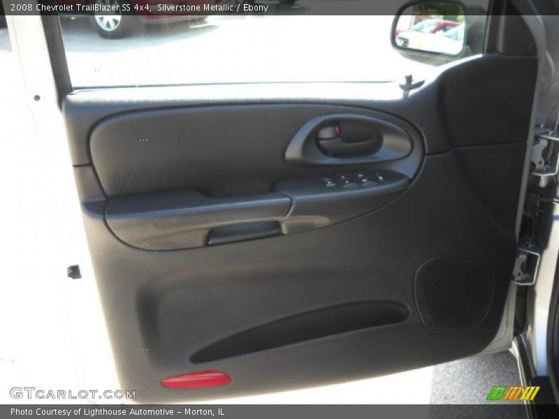 Silverstone Metallic / Ebony 2008 Chevrolet TrailBlazer SS 4x4