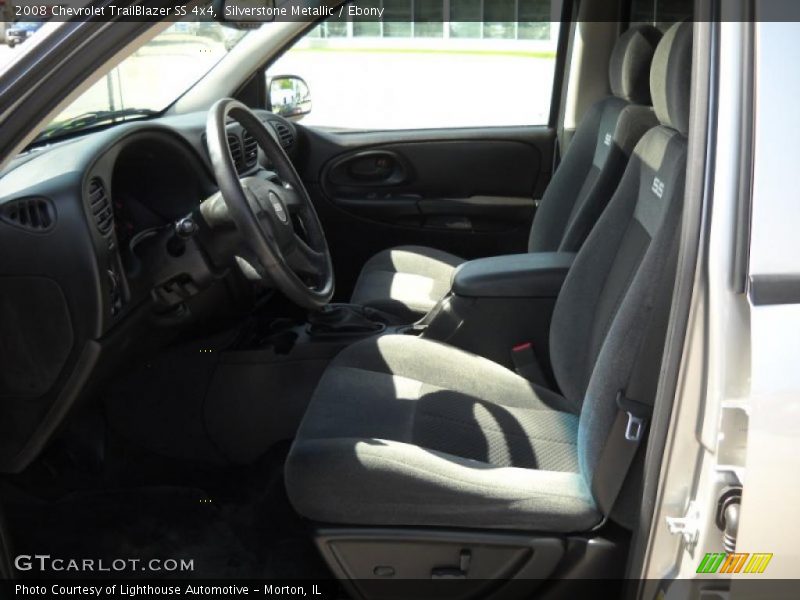 Silverstone Metallic / Ebony 2008 Chevrolet TrailBlazer SS 4x4
