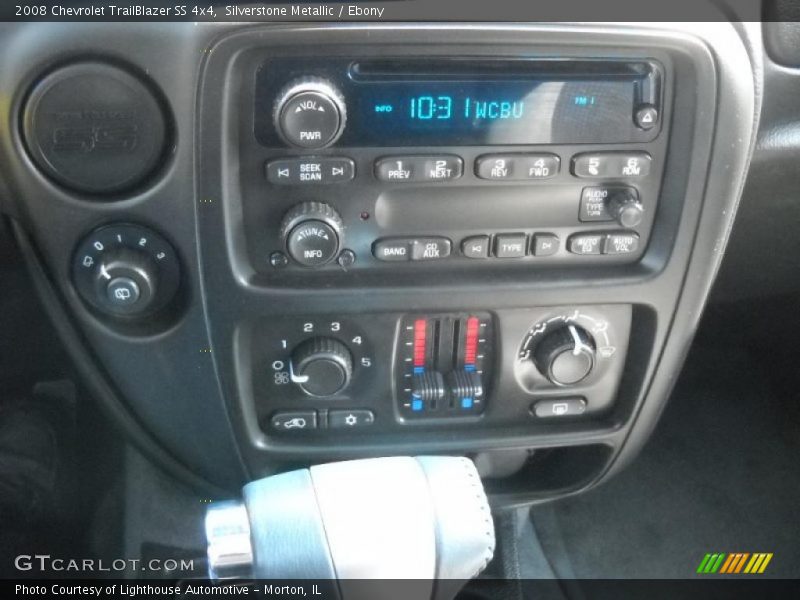Silverstone Metallic / Ebony 2008 Chevrolet TrailBlazer SS 4x4
