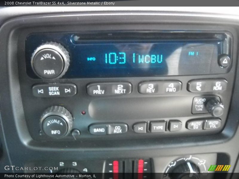 Silverstone Metallic / Ebony 2008 Chevrolet TrailBlazer SS 4x4