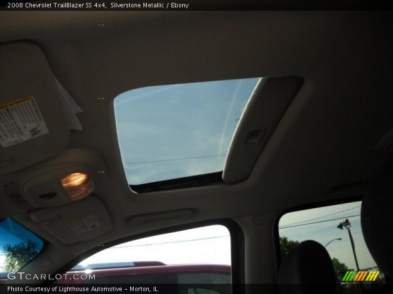 Silverstone Metallic / Ebony 2008 Chevrolet TrailBlazer SS 4x4