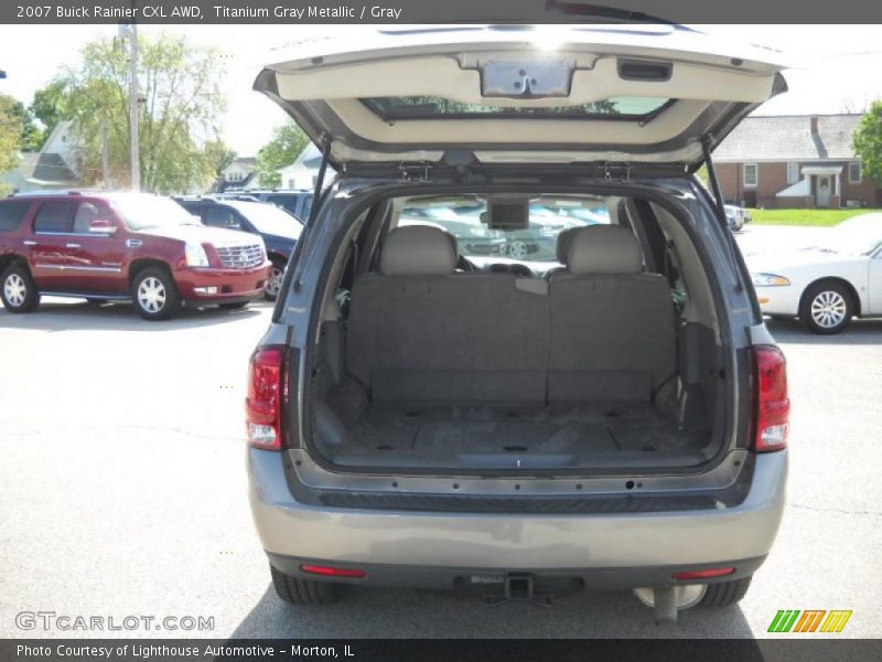 Titanium Gray Metallic / Gray 2007 Buick Rainier CXL AWD