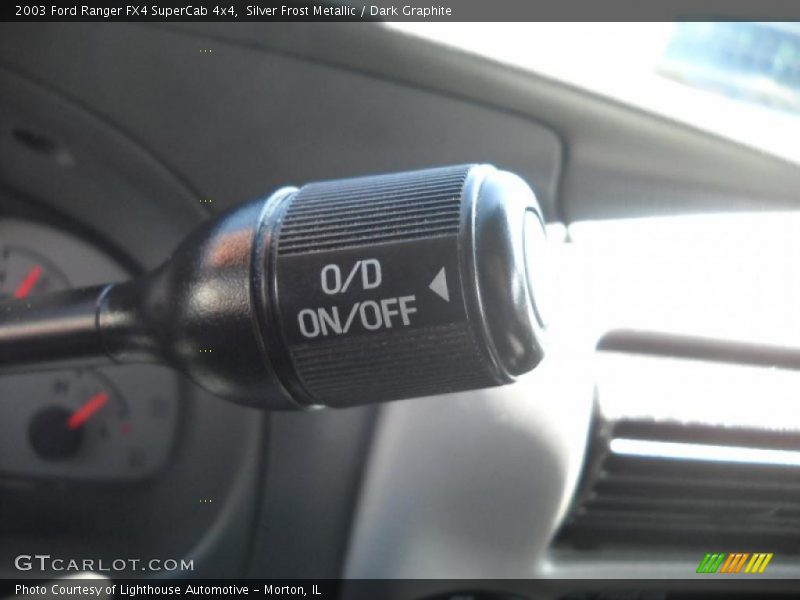 Silver Frost Metallic / Dark Graphite 2003 Ford Ranger FX4 SuperCab 4x4