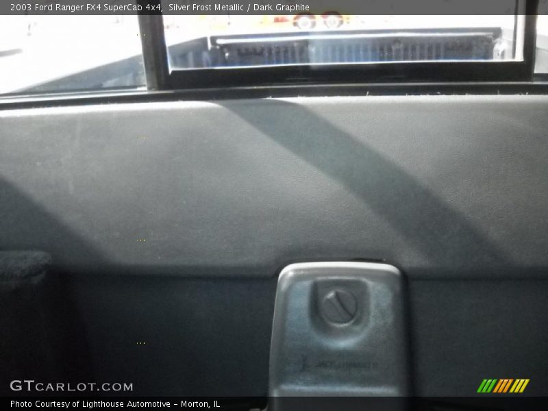 Silver Frost Metallic / Dark Graphite 2003 Ford Ranger FX4 SuperCab 4x4