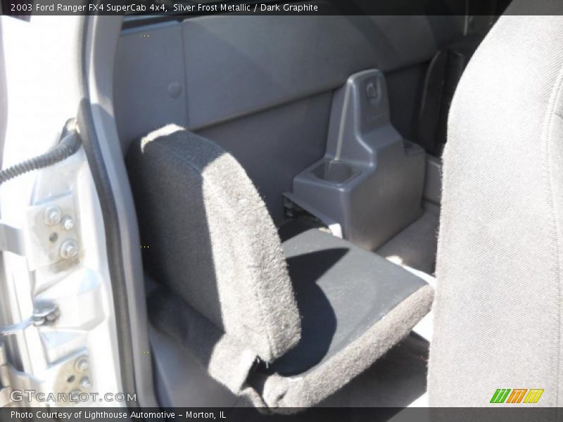 Silver Frost Metallic / Dark Graphite 2003 Ford Ranger FX4 SuperCab 4x4
