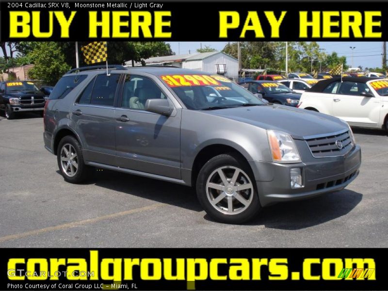 Moonstone Metallic / Light Gray 2004 Cadillac SRX V8