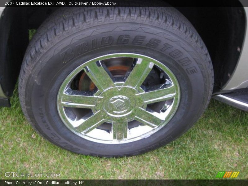 Quicksilver / Ebony/Ebony 2007 Cadillac Escalade EXT AWD