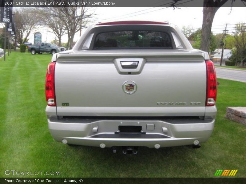 Quicksilver / Ebony/Ebony 2007 Cadillac Escalade EXT AWD