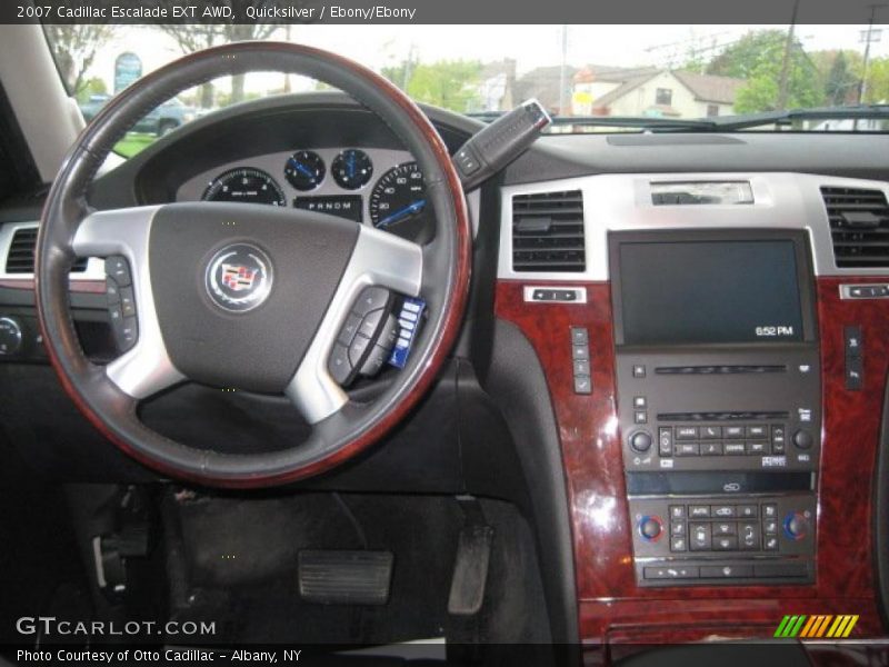 Quicksilver / Ebony/Ebony 2007 Cadillac Escalade EXT AWD