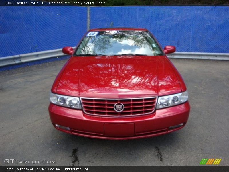 Crimson Red Pearl / Neutral Shale 2002 Cadillac Seville STS