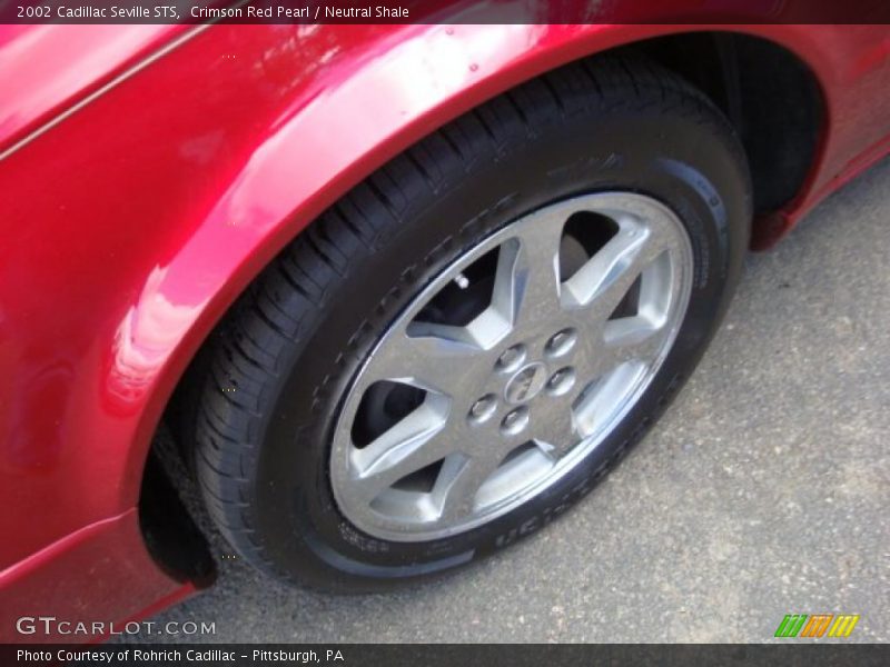Crimson Red Pearl / Neutral Shale 2002 Cadillac Seville STS