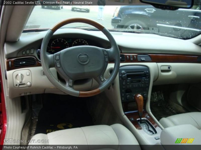 Crimson Red Pearl / Neutral Shale 2002 Cadillac Seville STS