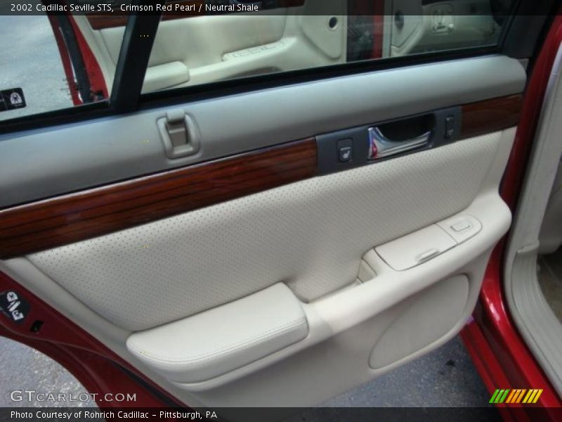 Crimson Red Pearl / Neutral Shale 2002 Cadillac Seville STS