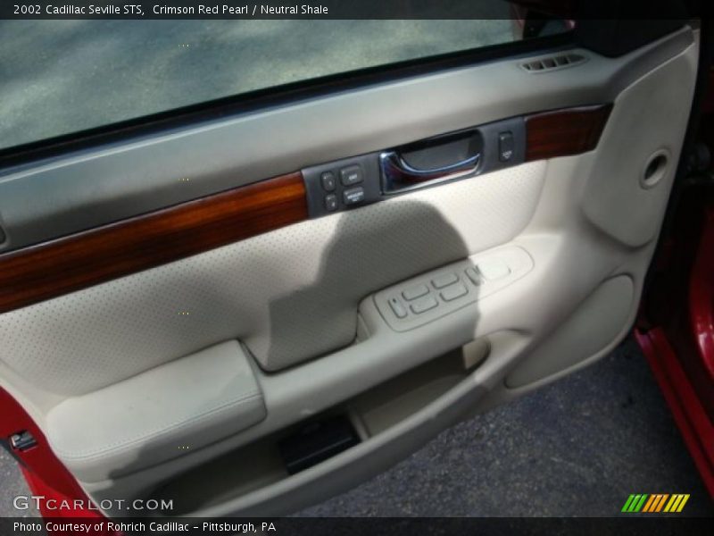 Crimson Red Pearl / Neutral Shale 2002 Cadillac Seville STS