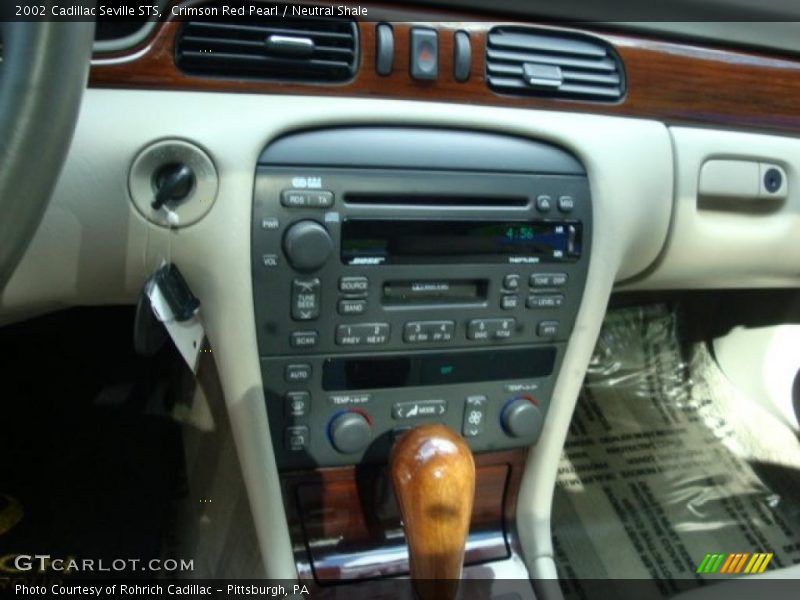 Crimson Red Pearl / Neutral Shale 2002 Cadillac Seville STS