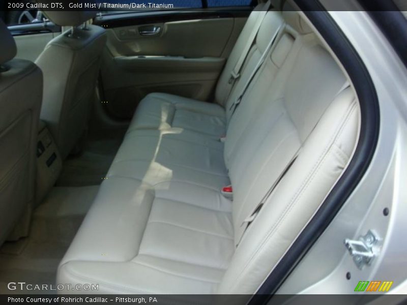 Gold Mist / Titanium/Dark Titanium 2009 Cadillac DTS