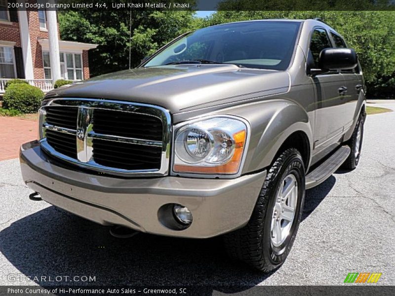 Light Khaki Metallic / Khaki 2004 Dodge Durango Limited 4x4