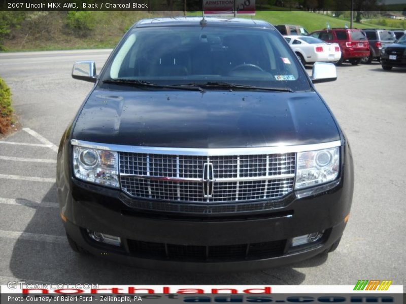 Black / Charcoal Black 2007 Lincoln MKX AWD