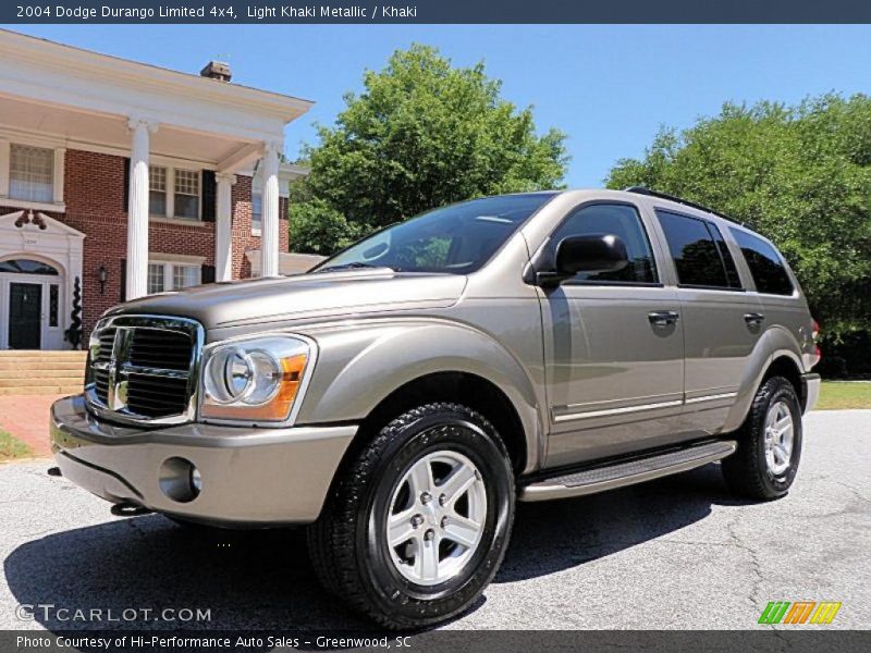 Light Khaki Metallic / Khaki 2004 Dodge Durango Limited 4x4