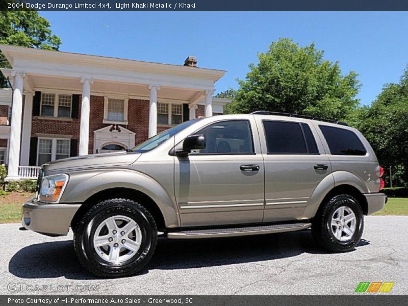 Light Khaki Metallic / Khaki 2004 Dodge Durango Limited 4x4