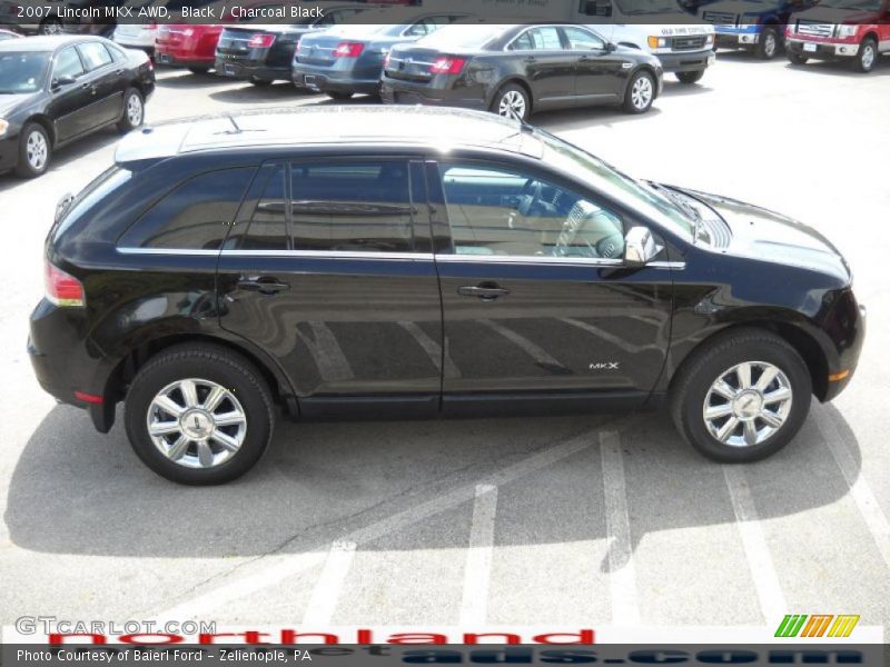 Black / Charcoal Black 2007 Lincoln MKX AWD