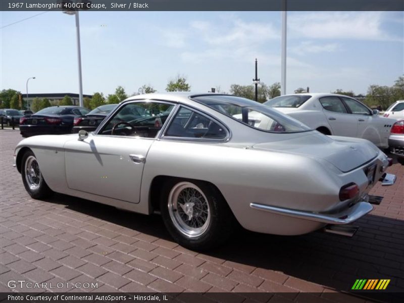 Silver / Black 1967 Lamborghini 400GT Coupe