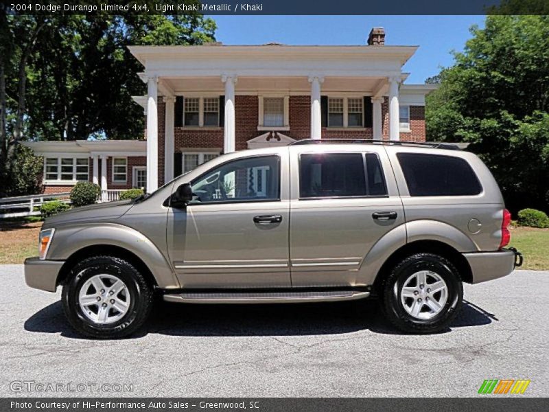Light Khaki Metallic / Khaki 2004 Dodge Durango Limited 4x4