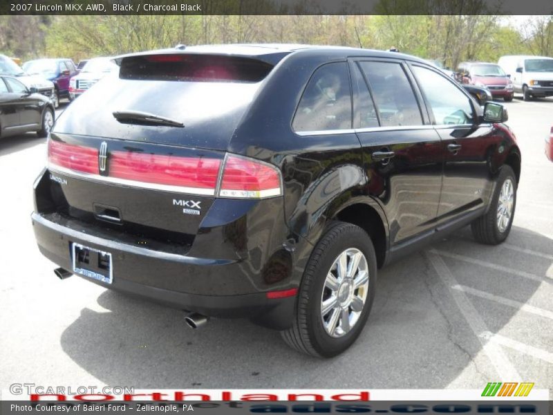 Black / Charcoal Black 2007 Lincoln MKX AWD