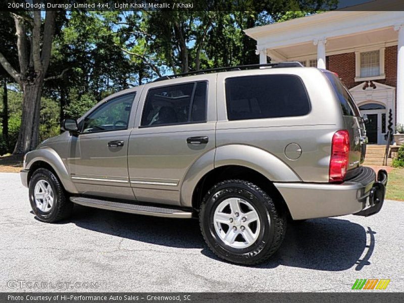 Light Khaki Metallic / Khaki 2004 Dodge Durango Limited 4x4