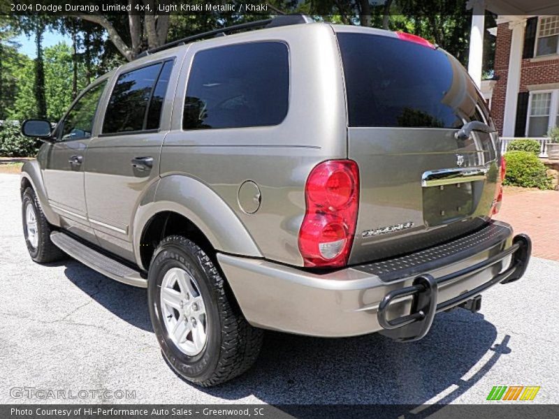 Light Khaki Metallic / Khaki 2004 Dodge Durango Limited 4x4