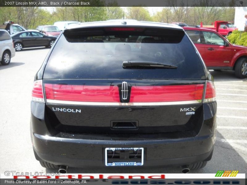 Black / Charcoal Black 2007 Lincoln MKX AWD