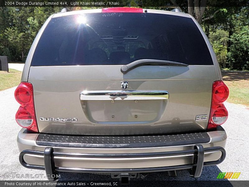 Light Khaki Metallic / Khaki 2004 Dodge Durango Limited 4x4
