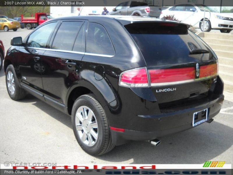 Black / Charcoal Black 2007 Lincoln MKX AWD