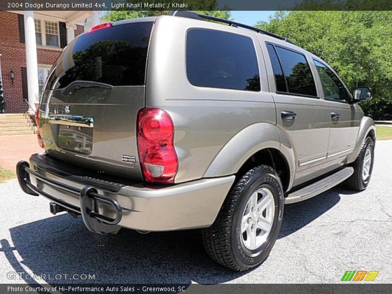 Light Khaki Metallic / Khaki 2004 Dodge Durango Limited 4x4