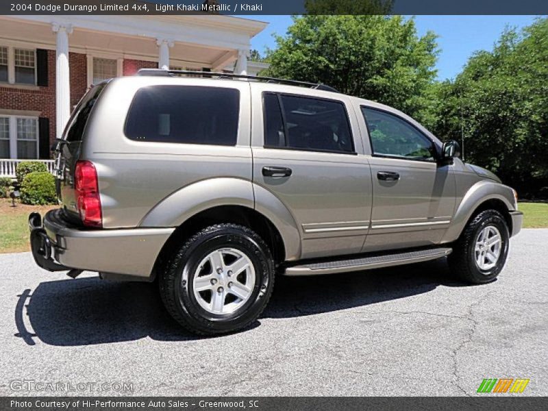 Light Khaki Metallic / Khaki 2004 Dodge Durango Limited 4x4