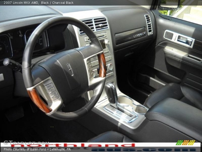 Black / Charcoal Black 2007 Lincoln MKX AWD