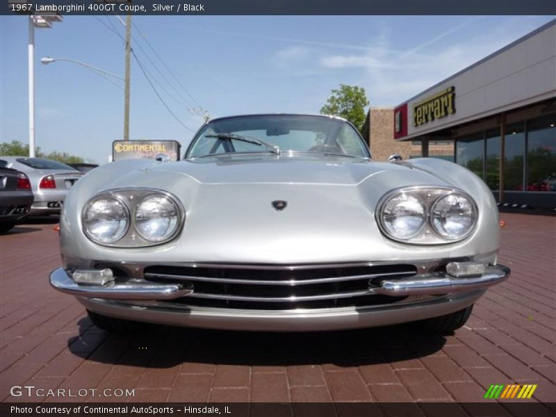 Silver / Black 1967 Lamborghini 400GT Coupe