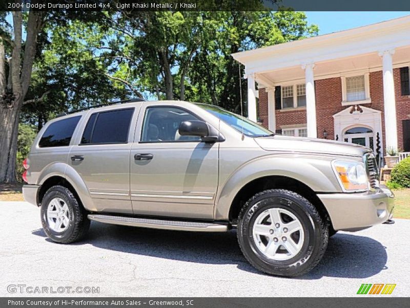 Light Khaki Metallic / Khaki 2004 Dodge Durango Limited 4x4