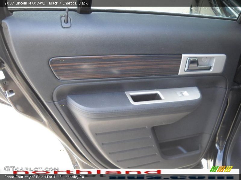 Black / Charcoal Black 2007 Lincoln MKX AWD